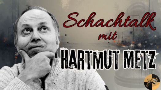 Hartmut Metz am Sonntag beim „Schachtalk“